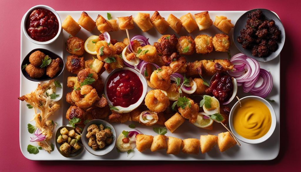 M&S finger foods