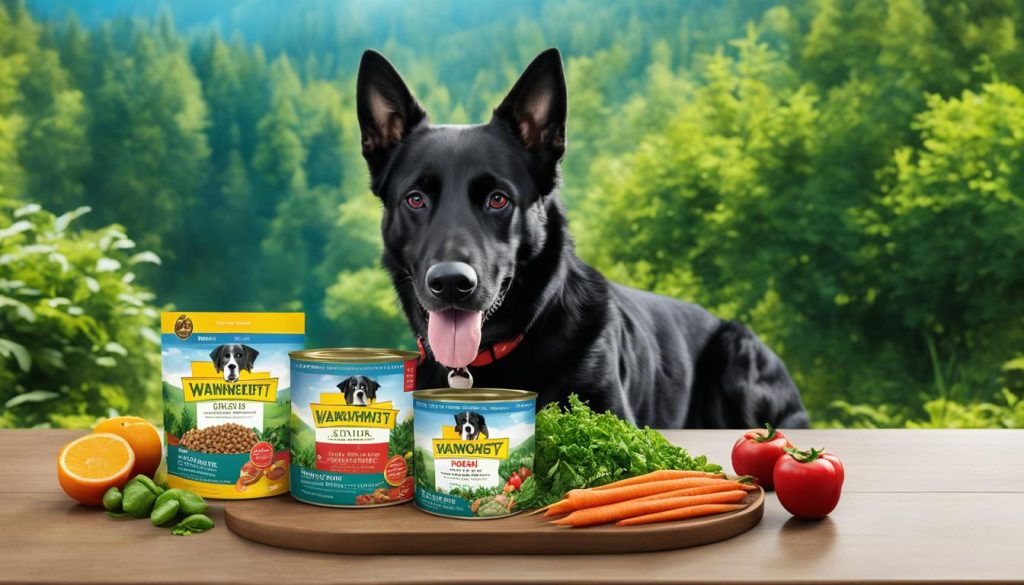 Natural dog food