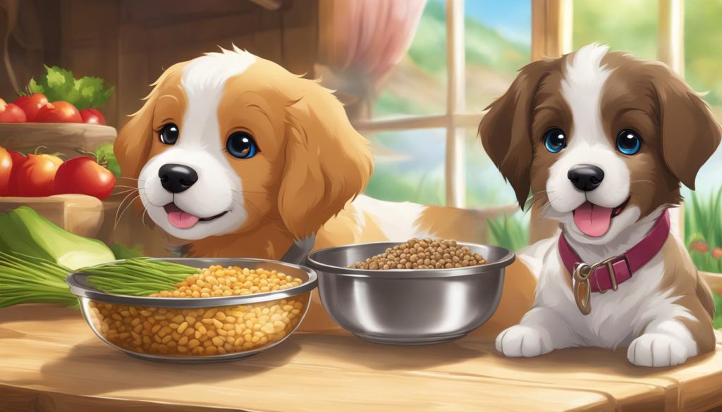 grain-free and natural puppy food