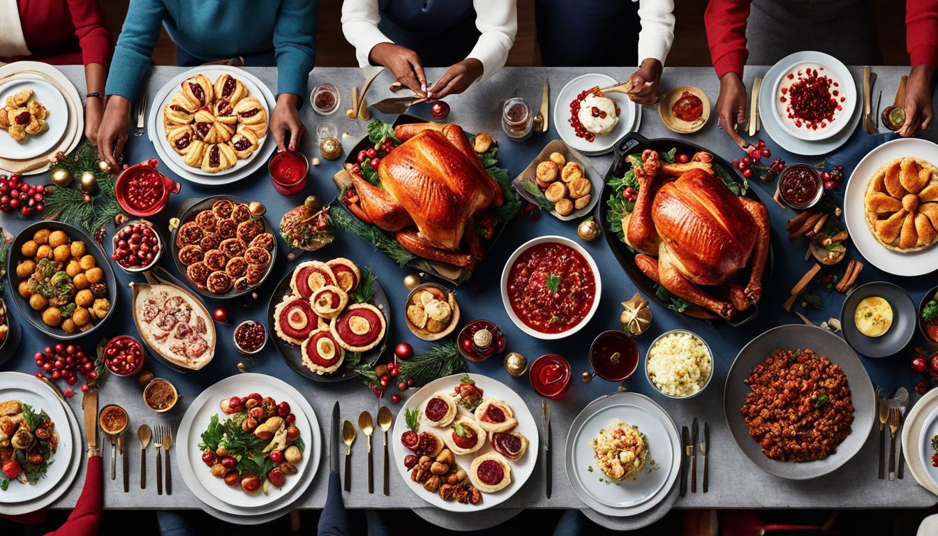 marks and spencer christmas food