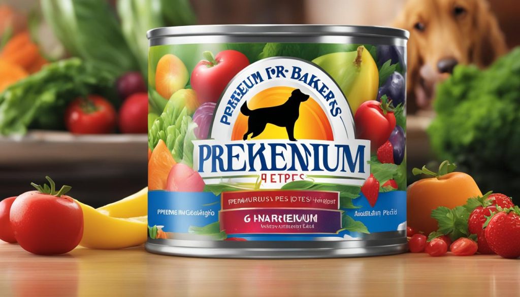 premium dog food