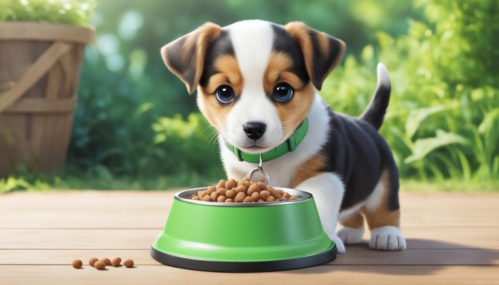 Puppy food