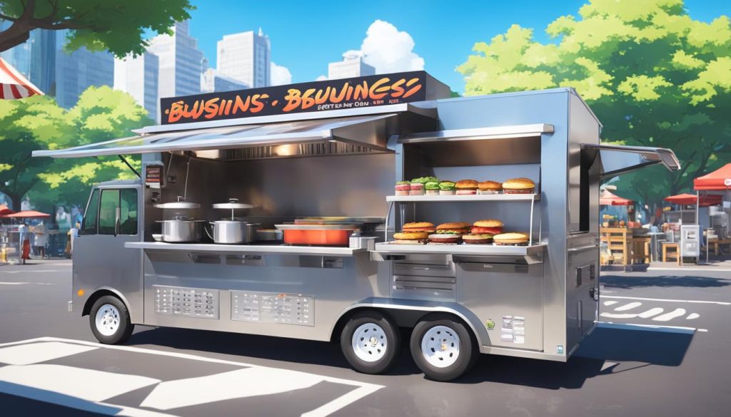 food truck equipment